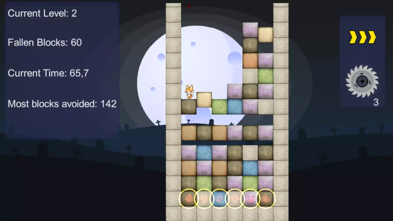 -Raining blocks-游戏截图-好玩游戏库