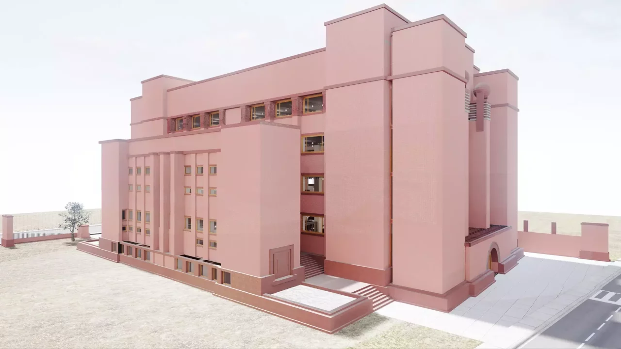 -Larkin building by Frank Lloyd Wright-游戏截图-好玩游戏库