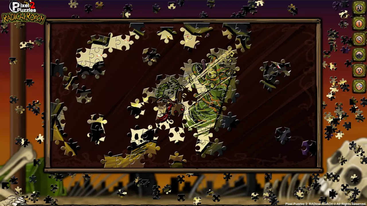 -Pixel Puzzles 2: RADical ROACH-游戏截图-好玩游戏库