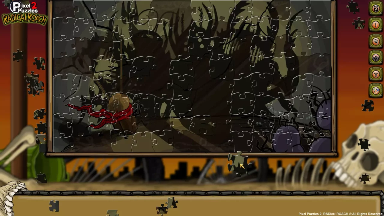 -Pixel Puzzles 2: RADical ROACH-游戏截图-好玩游戏库