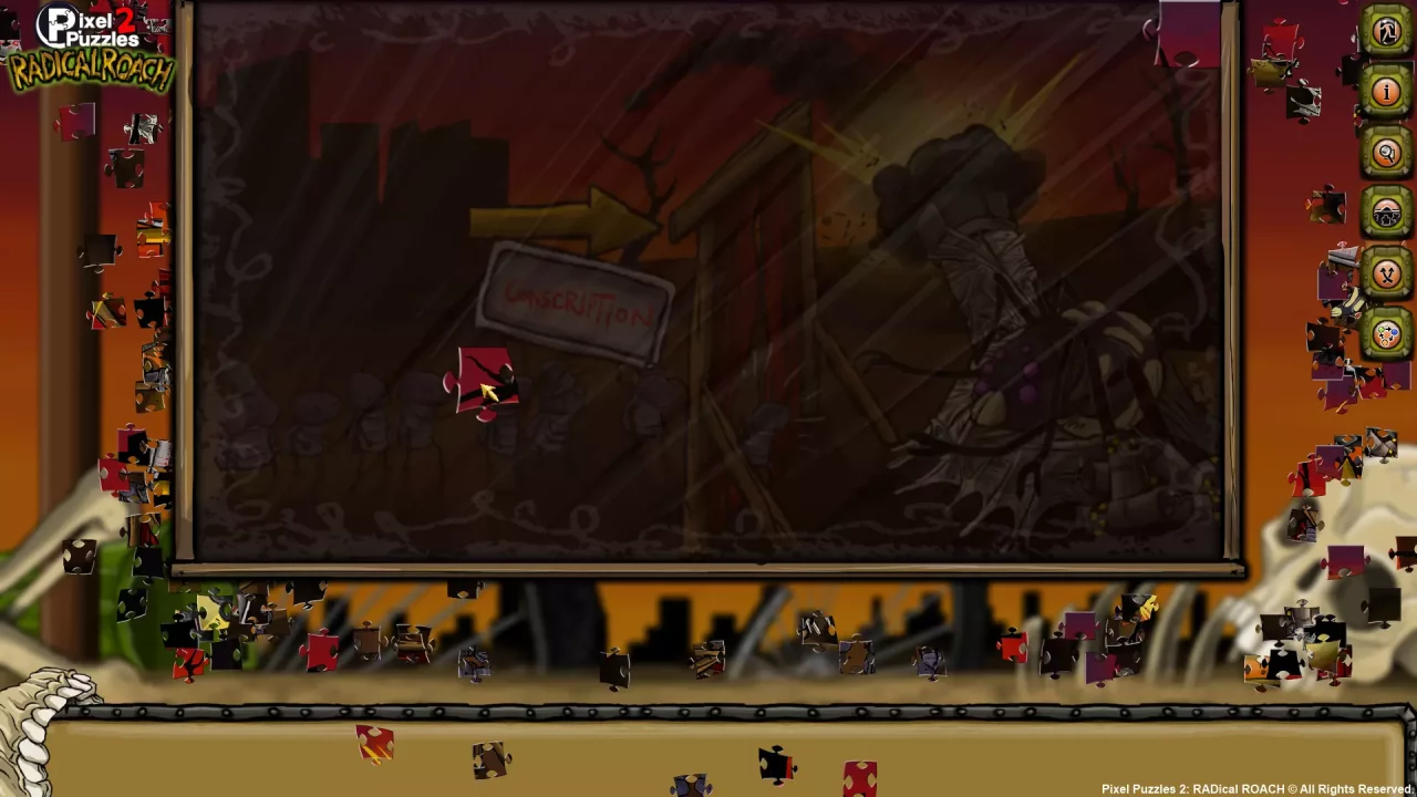 -Pixel Puzzles 2: RADical ROACH-游戏截图-好玩游戏库