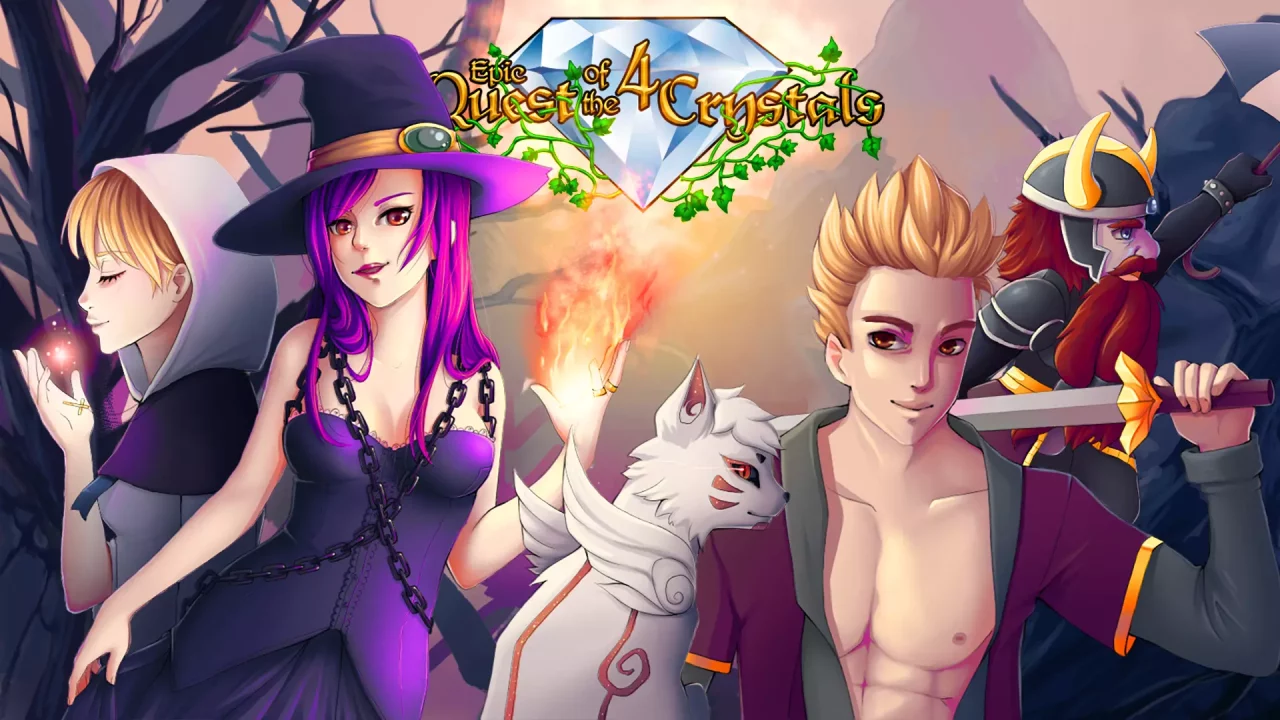 -Epic Quest of the 4 Crystals-游戏截图-好玩游戏库
