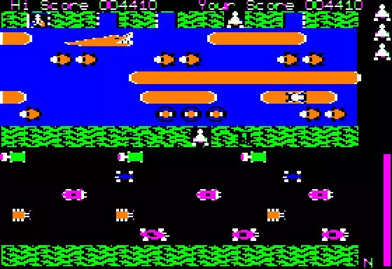 -Frogger (1981)-游戏截图-好玩游戏库