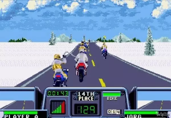 -Road Rash 3-游戏截图-好玩游戏库