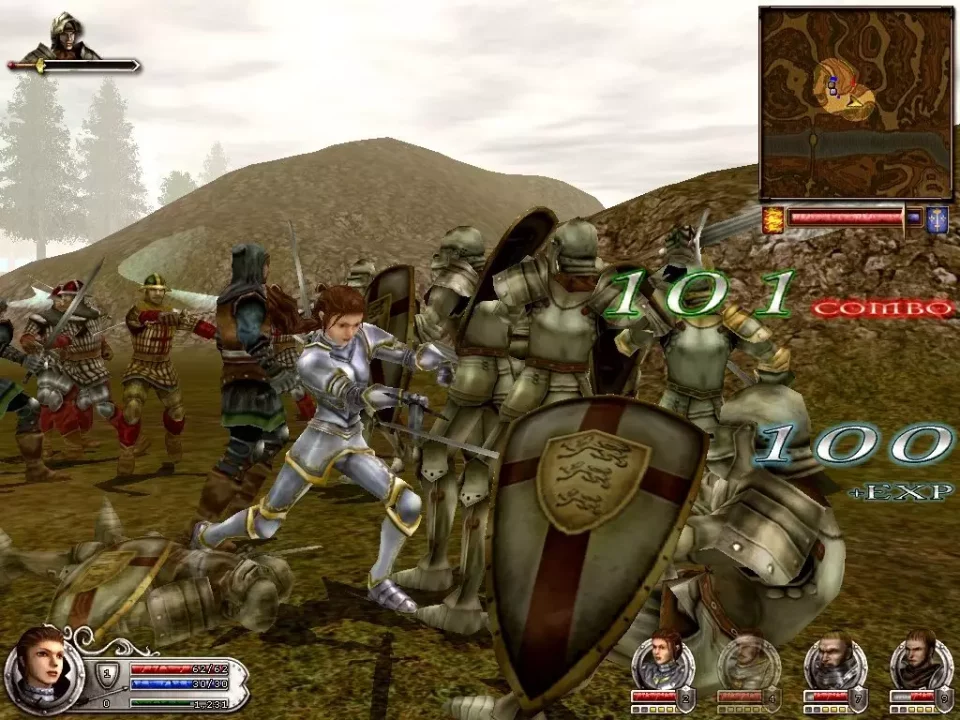 -Wars and Warriors: Joan of Arc-游戏截图-好玩游戏库