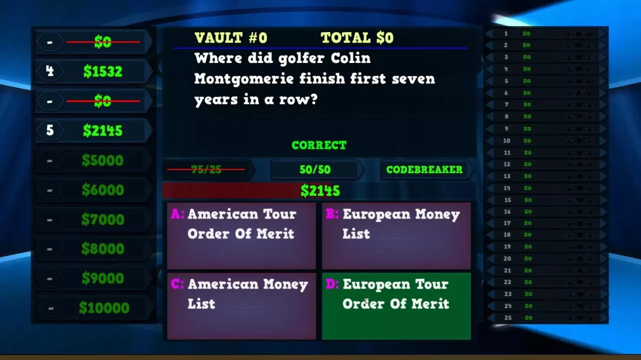-Trivia Vault: Golf Trivia-游戏截图-好玩游戏库