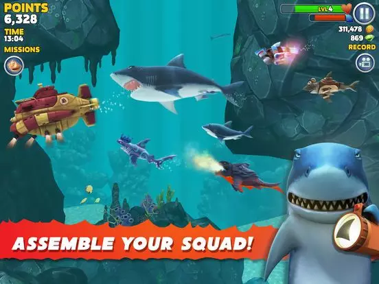 -Hungry Shark Evolution-游戏截图-好玩游戏库