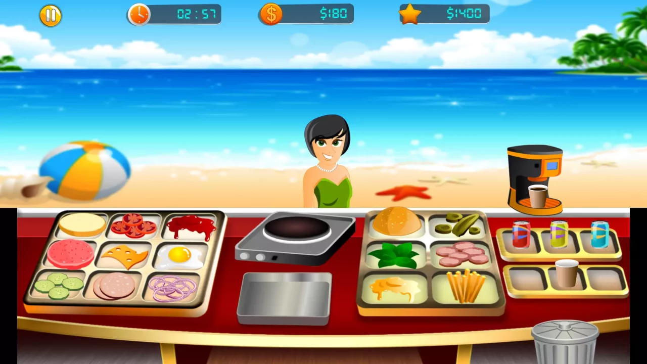 -Beach Restaurant-游戏截图-好玩游戏库