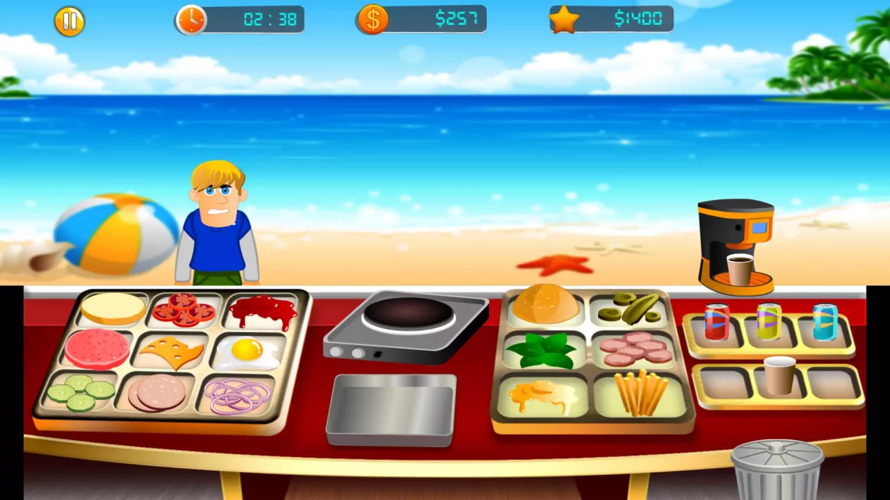 -Beach Restaurant-游戏截图-好玩游戏库
