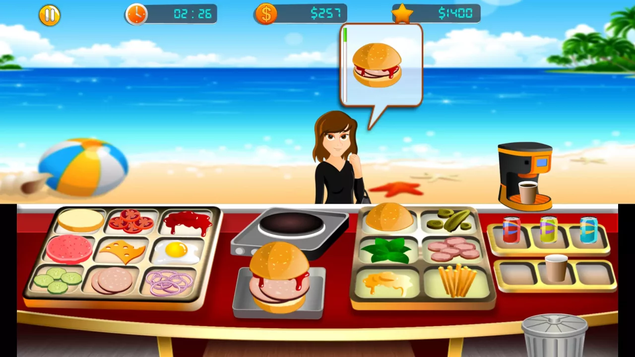 -Beach Restaurant-游戏截图-好玩游戏库