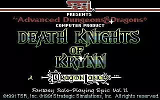 -Death Knights of Krynn-游戏截图-好玩游戏库