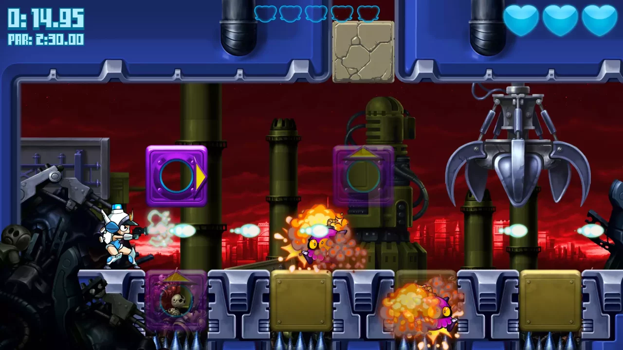 -Mighty Switch Force! Hyper Drive Edition-游戏截图-好玩游戏库
