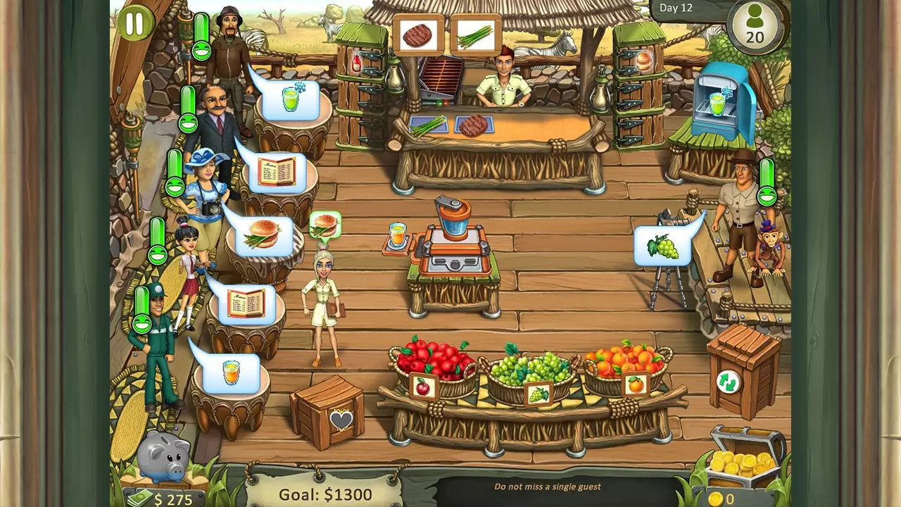 -Katy and Bob: Safari Cafe-游戏截图-好玩游戏库
