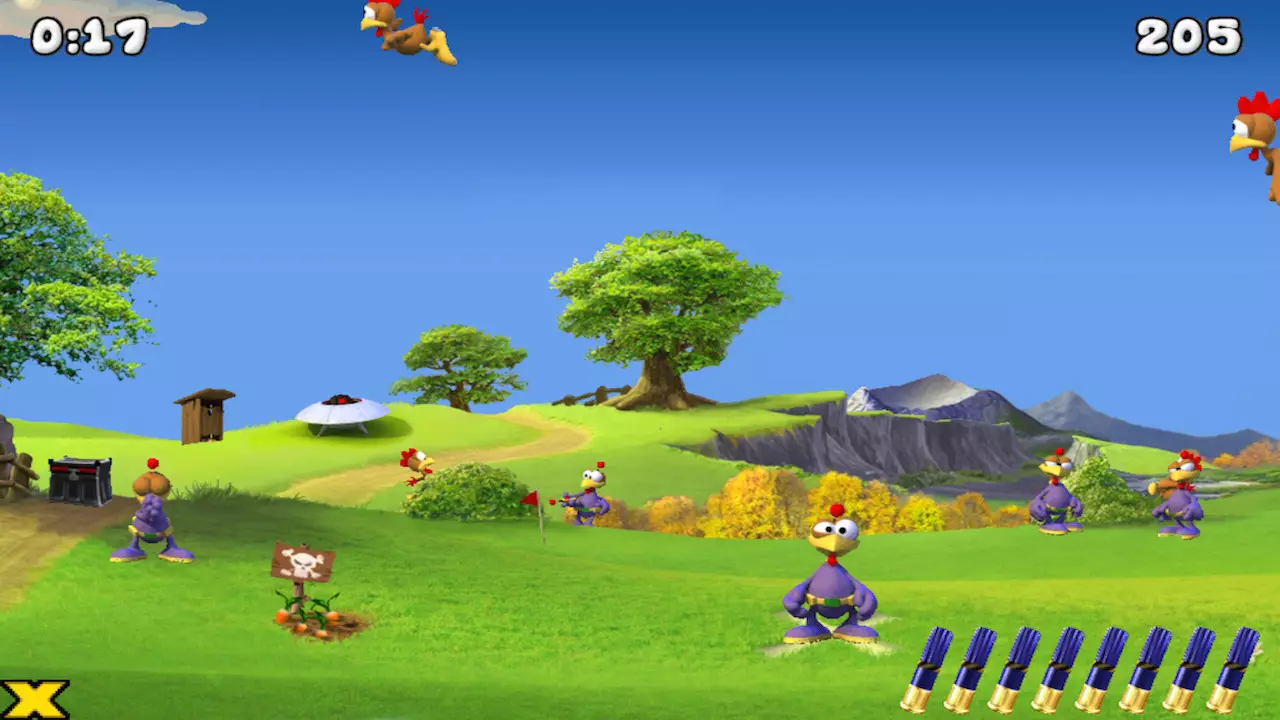 -Moorhuhn Invasion (Crazy Chicken Invasion)-游戏截图-好玩游戏库