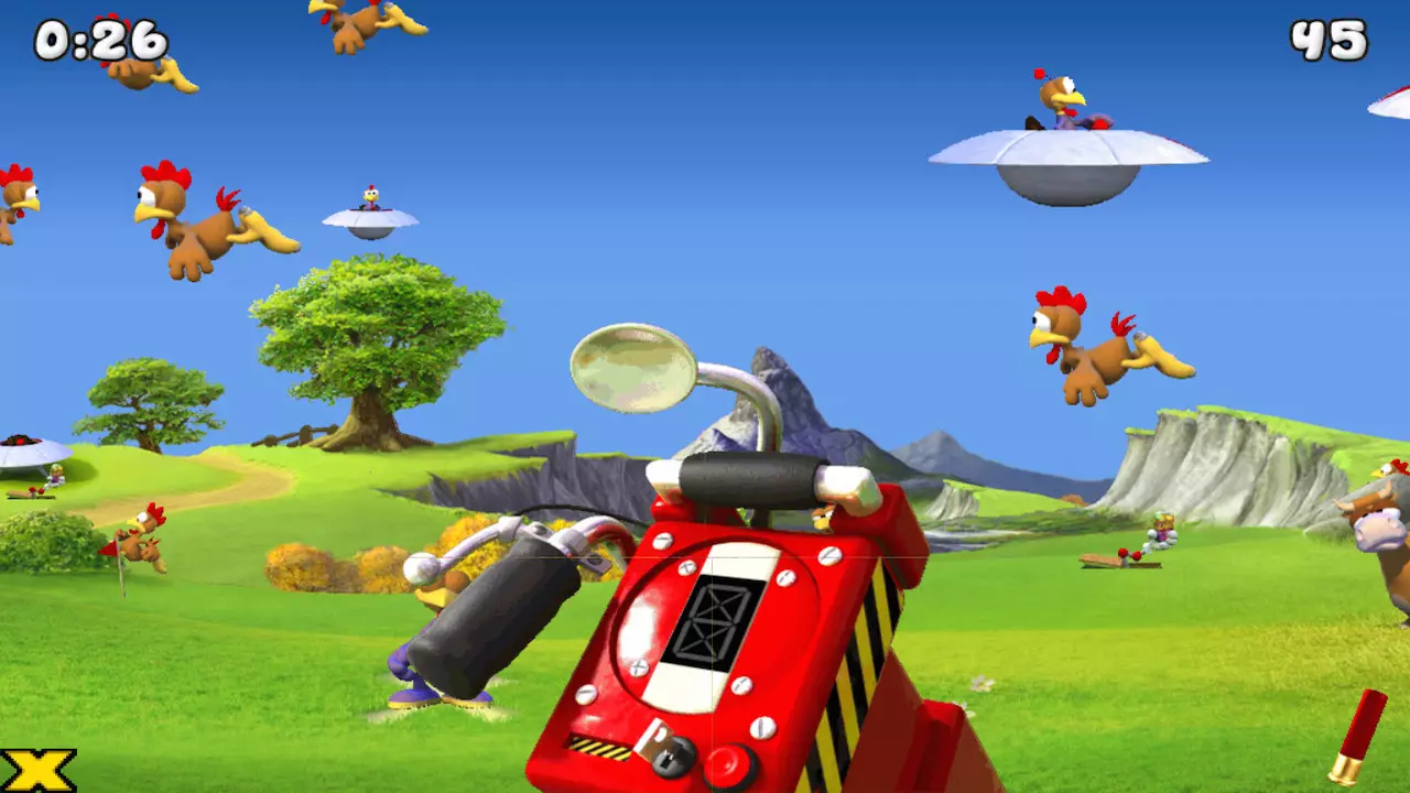 -Moorhuhn Invasion (Crazy Chicken Invasion)-游戏截图-好玩游戏库