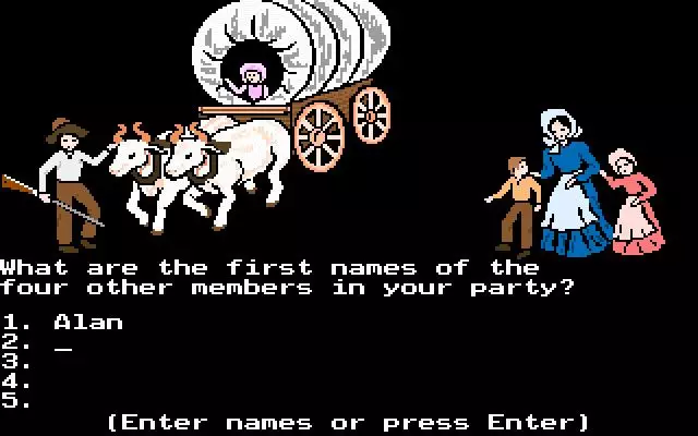 -The Oregon Trail (1971)-游戏截图-好玩游戏库