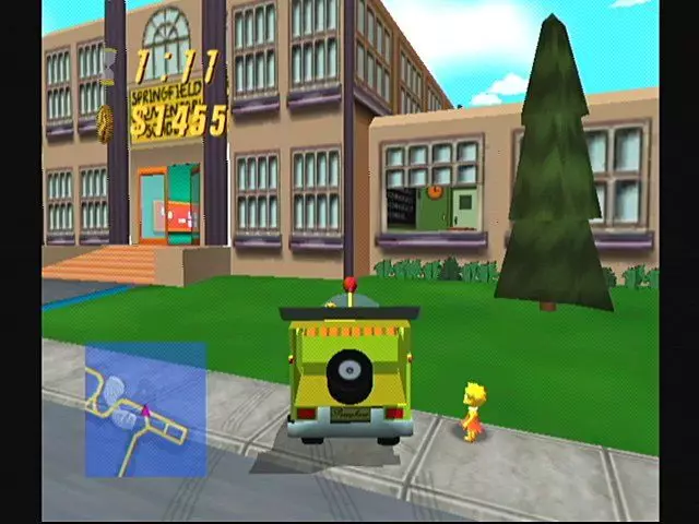 -The Simpsons: Road Rage-游戏截图-好玩游戏库