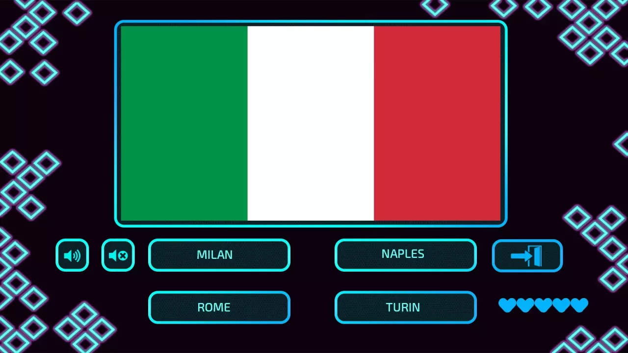 -JQ: countries-游戏截图-好玩游戏库