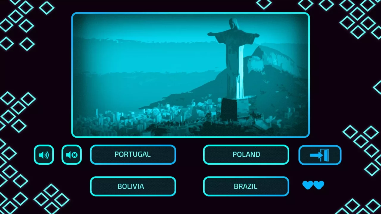 -JQ: countries-游戏截图-好玩游戏库