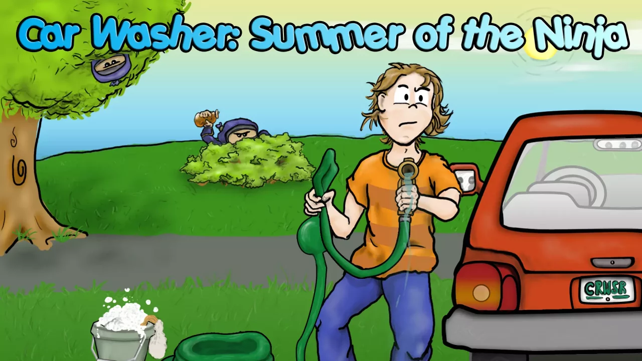 -Car Washer: Summer of the Ninja-游戏截图-好玩游戏库