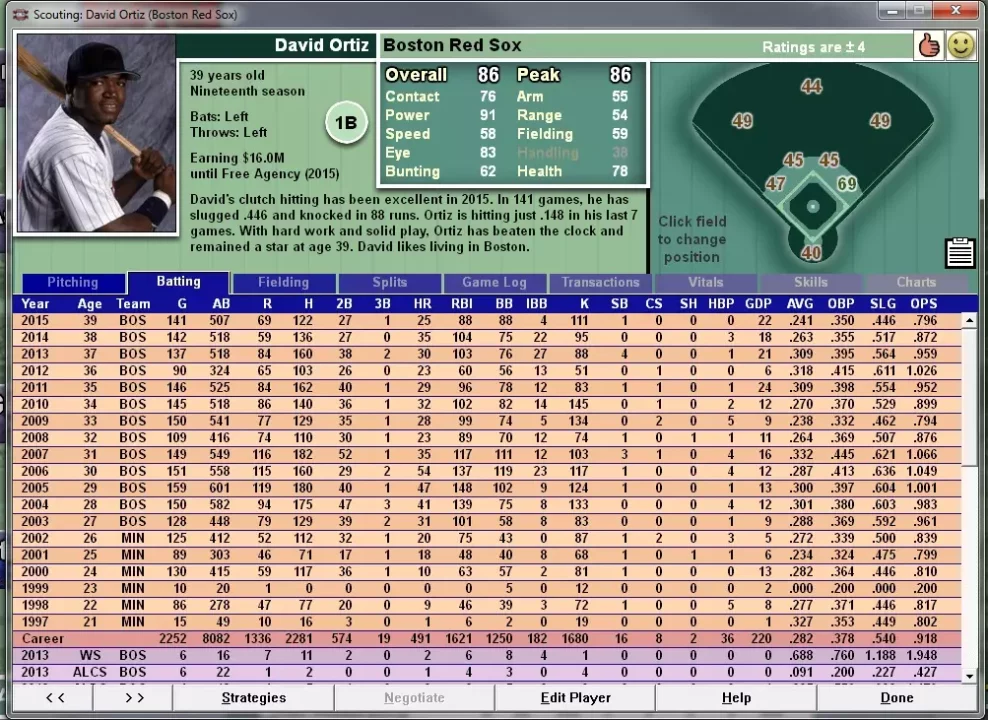 -Baseball Mogul Diamond-游戏截图-好玩游戏库