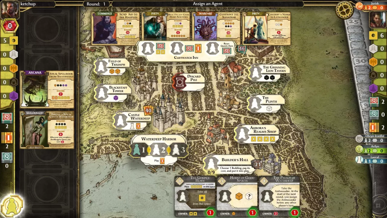 -D&D Lords of Waterdeep-游戏截图-好玩游戏库
