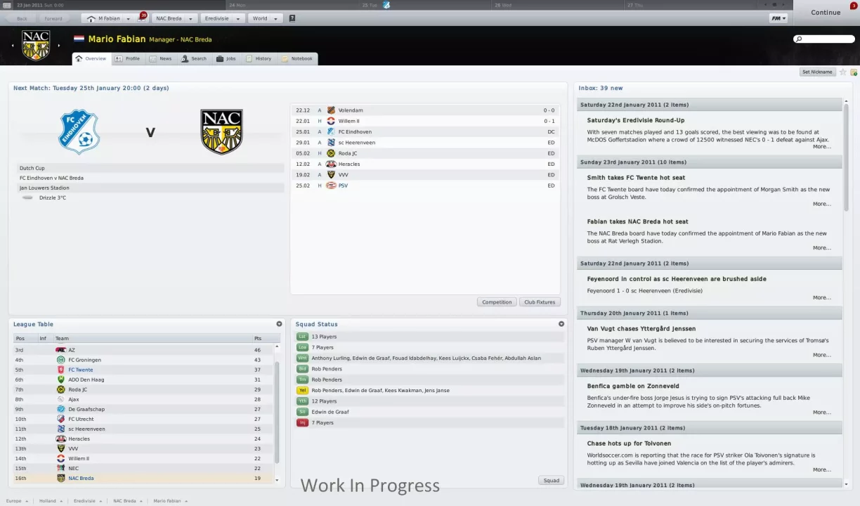 -Football Manager 2011-游戏截图-好玩游戏库