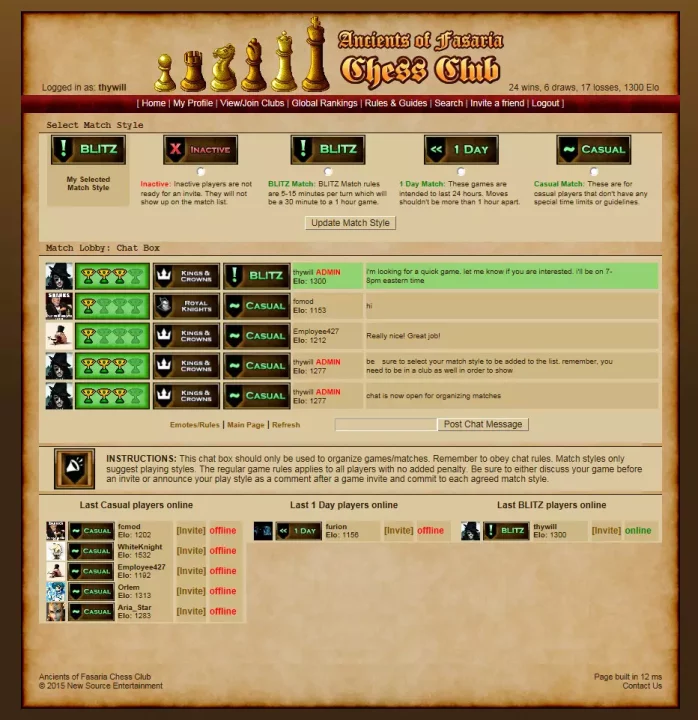-AoF Chess Club 2.0-游戏截图-好玩游戏库