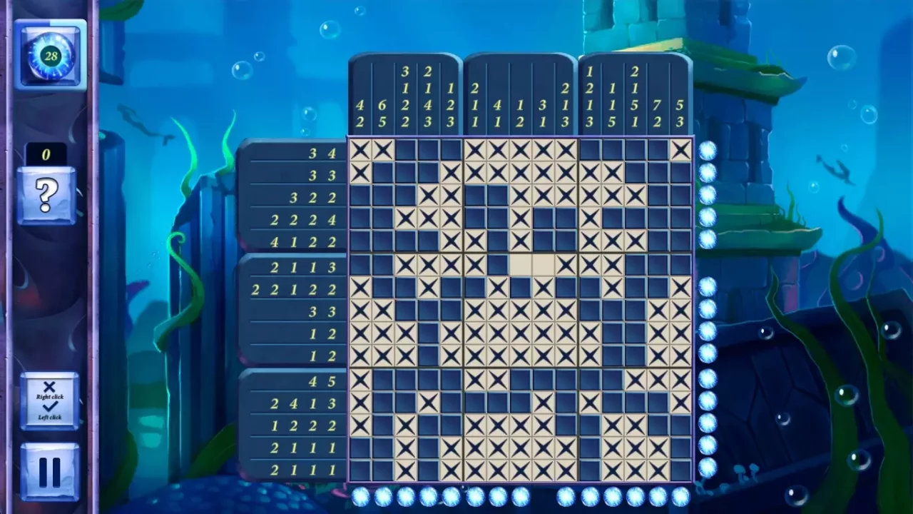 -Picross Fairytale: Legend of the Mermaid-游戏截图-好玩游戏库