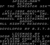 -Spider-Man: Return of the Sinister Six-游戏截图-好玩游戏库