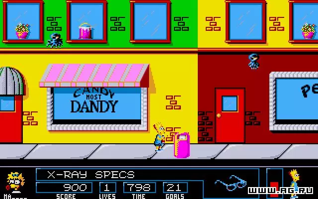 -The Simpsons: Bart vs. the Space Mutants-游戏截图-好玩游戏库