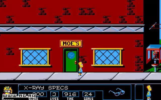 -The Simpsons: Bart vs. the Space Mutants-游戏截图-好玩游戏库