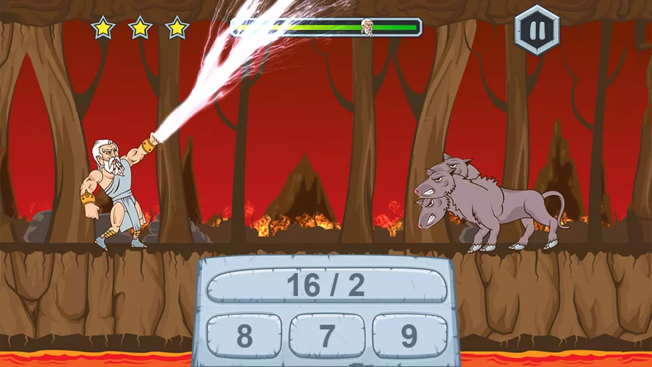 -Zeus vs Monsters - Math Game for kids-游戏截图-好玩游戏库