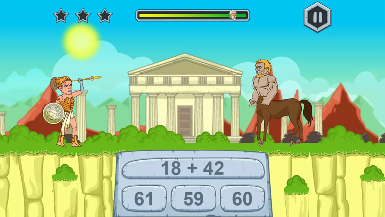 -Zeus vs Monsters - Math Game for kids-游戏截图-好玩游戏库