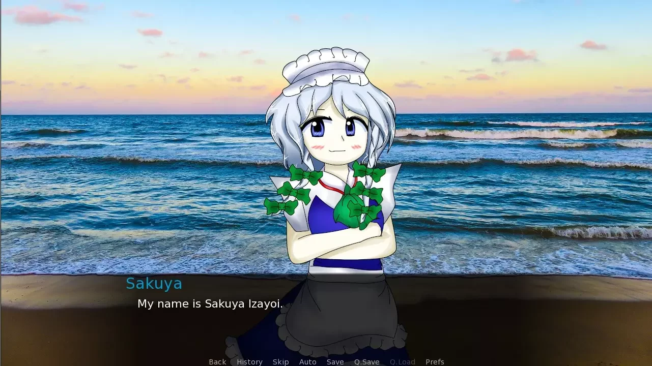 -Sakuya Izayoi Gives You Advice And Dabs-游戏截图-好玩游戏库