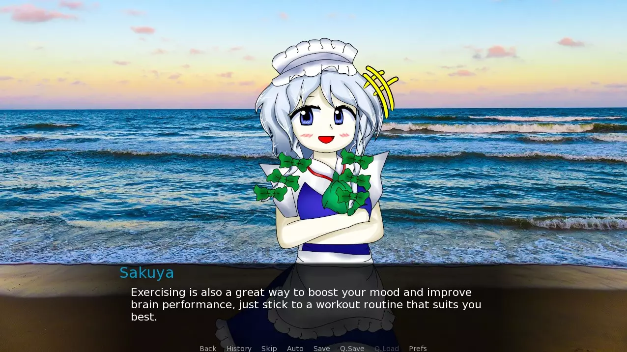 -Sakuya Izayoi Gives You Advice And Dabs-游戏截图-好玩游戏库