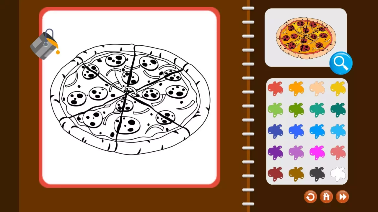 -My Coloring Book: Food and Beverage-游戏截图-好玩游戏库