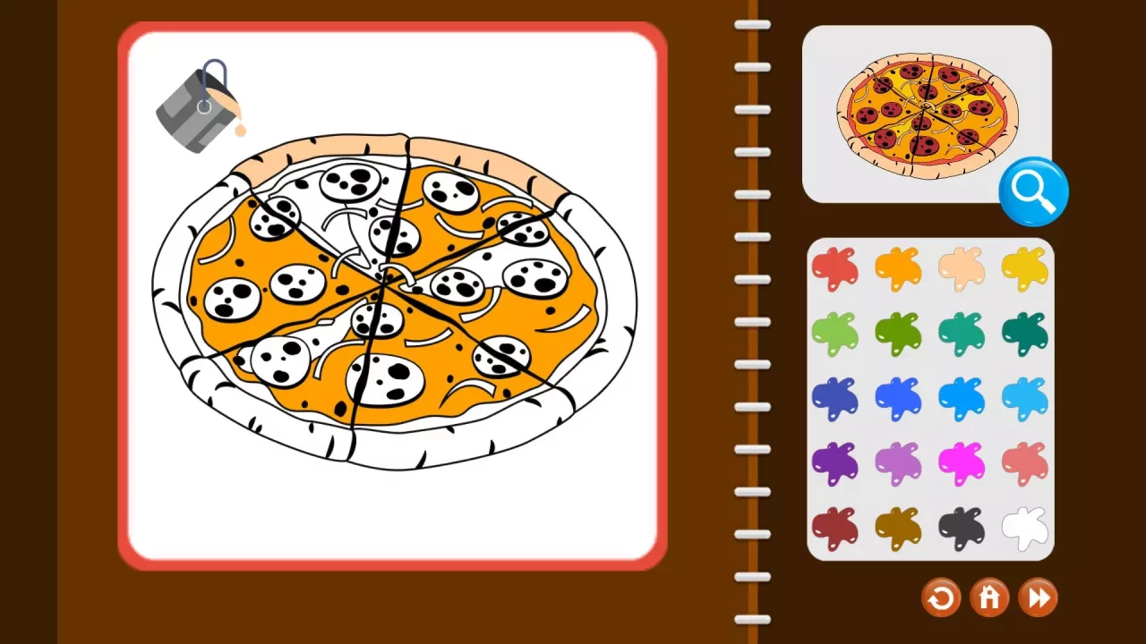 -My Coloring Book: Food and Beverage-游戏截图-好玩游戏库