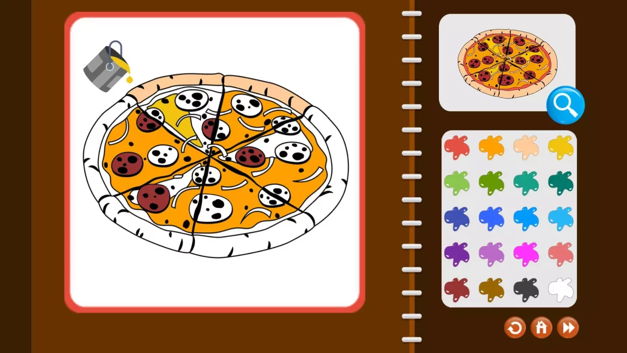 -My Coloring Book: Food and Beverage-游戏截图-好玩游戏库