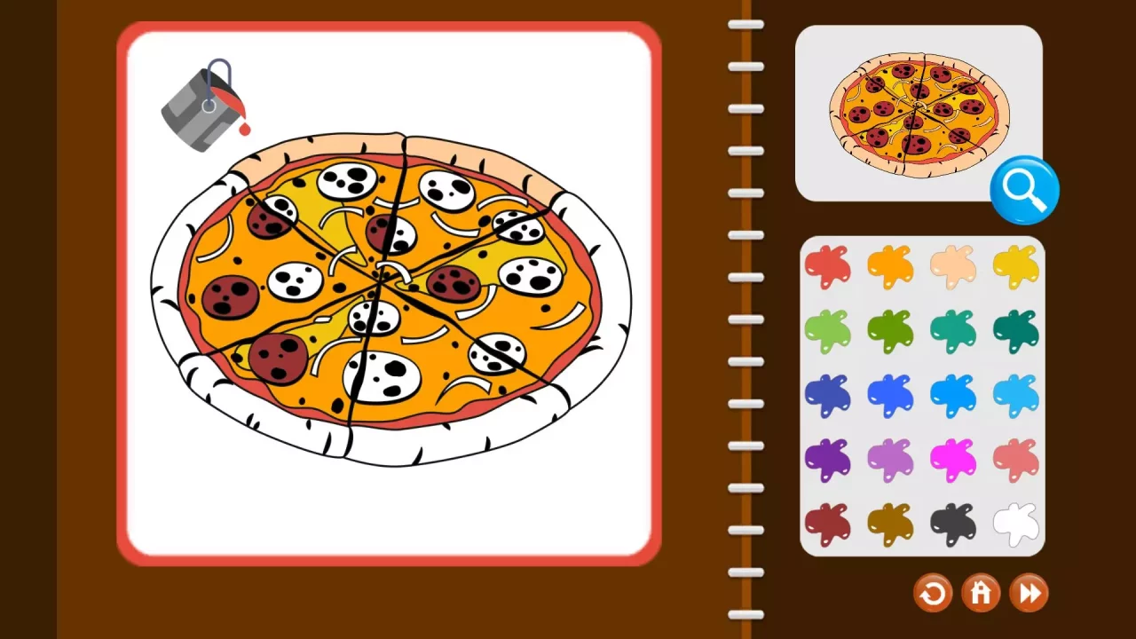 -My Coloring Book: Food and Beverage-游戏截图-好玩游戏库