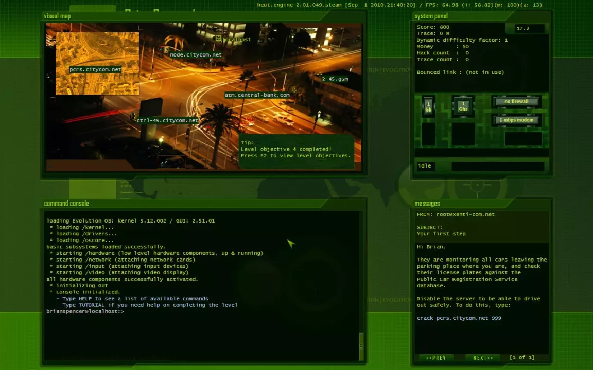 -Hacker Evolution Source Code-游戏截图-好玩游戏库