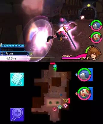 -Kingdom Hearts 3D: Dream Drop Distance-游戏截图-好玩游戏库