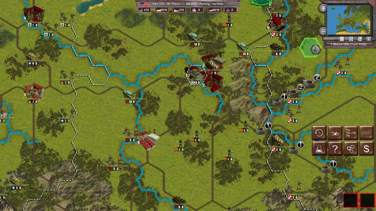 -1953: NATO vs Warsaw Pact-游戏截图-好玩游戏库