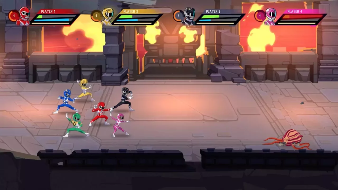 -Saban’s Mighty Morphin Power Rangers: Mega Battle-游戏截图-好玩游戏库