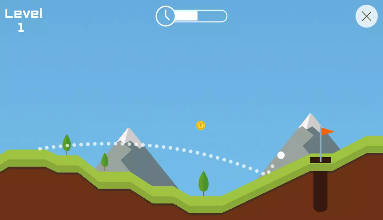 -Golf 2D-游戏截图-好玩游戏库
