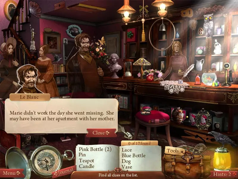 -Midnight Mysteries: The Edgar Allan Poe Conspiracy-游戏截图-好玩游戏库