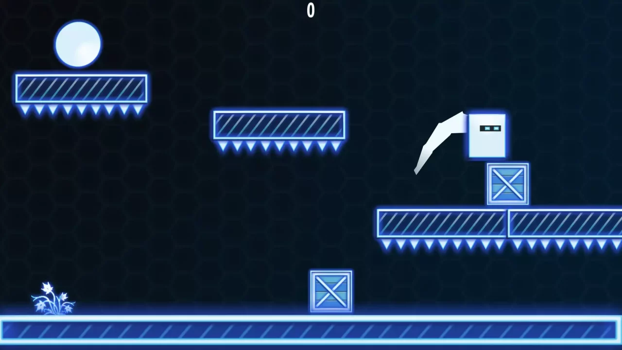-2D Neon Cube-游戏截图-好玩游戏库
