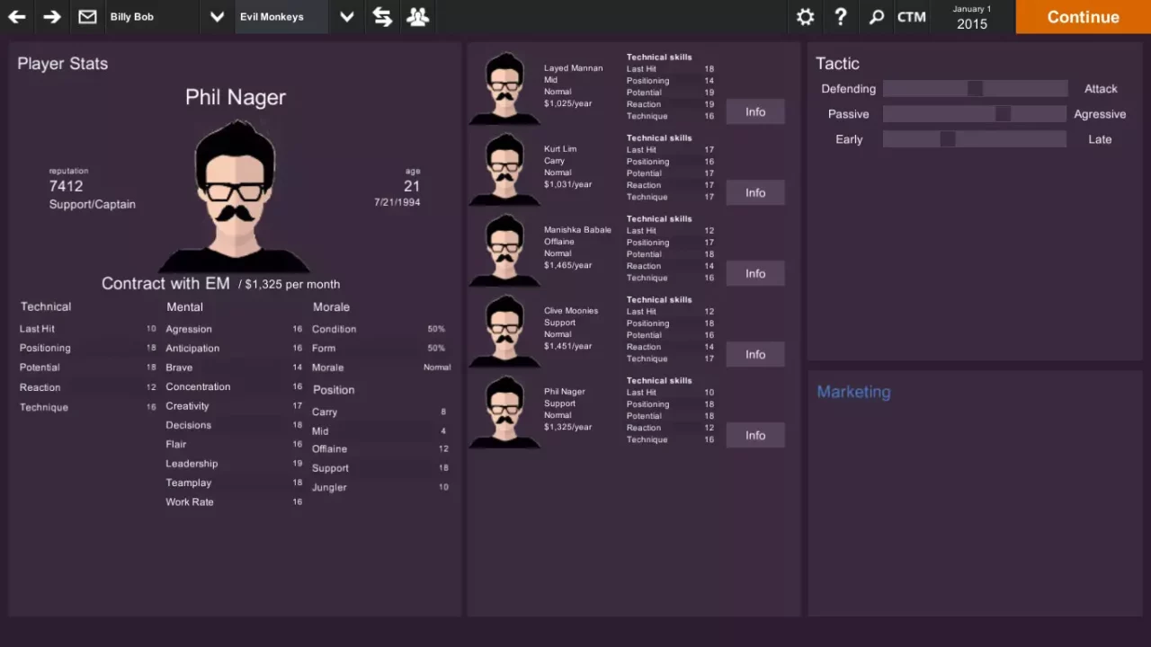 -Cyber Team Manager-游戏截图-好玩游戏库