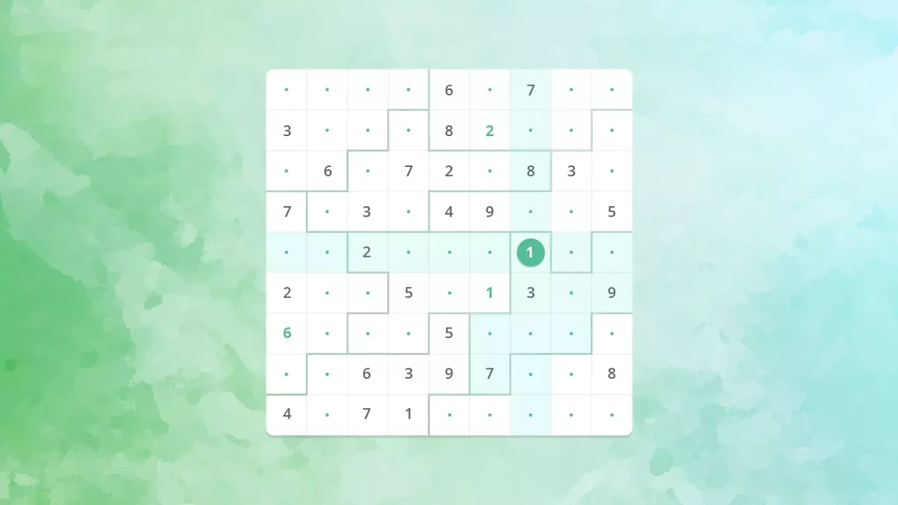 -Sudoku Jigsaw-游戏截图-好玩游戏库
