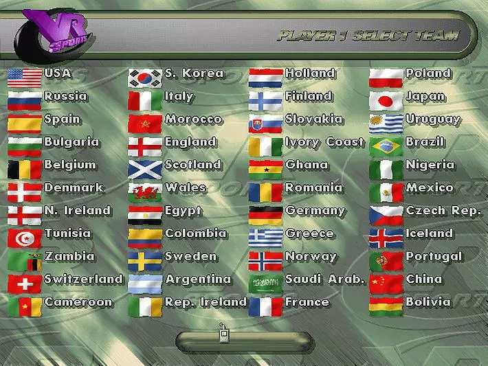 -VR Soccer '96-游戏截图-好玩游戏库